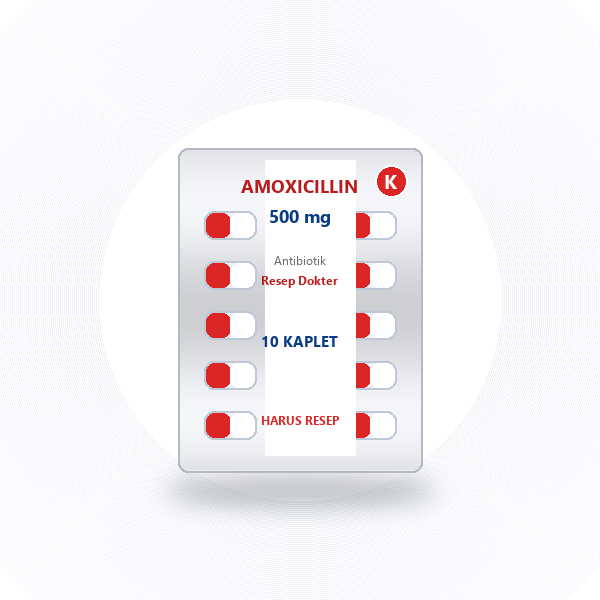 Amoxicillin 500mg Strip 10 Kaplet
